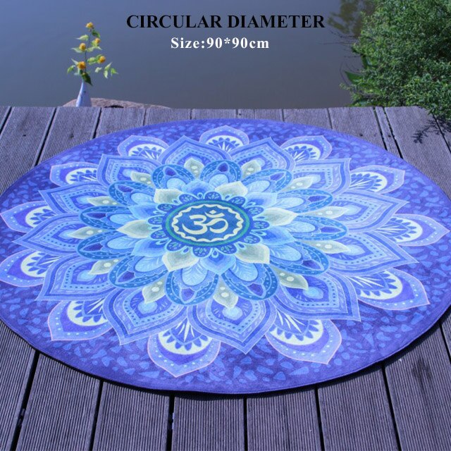 Ohm Mandala Meditation Mat