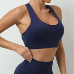 Pulled Straps Yoga Top