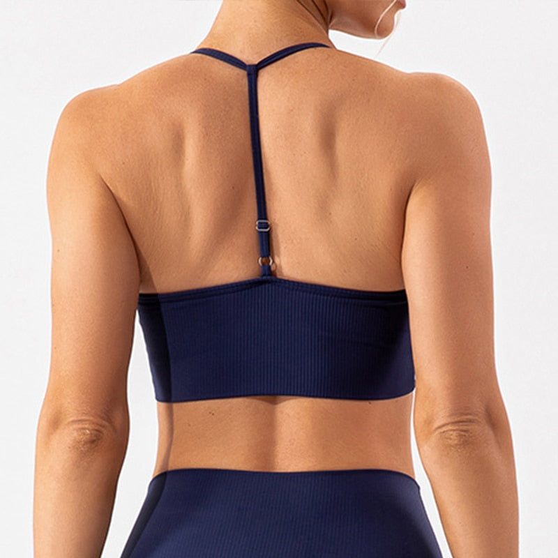 T-Stripe Yoga Bra