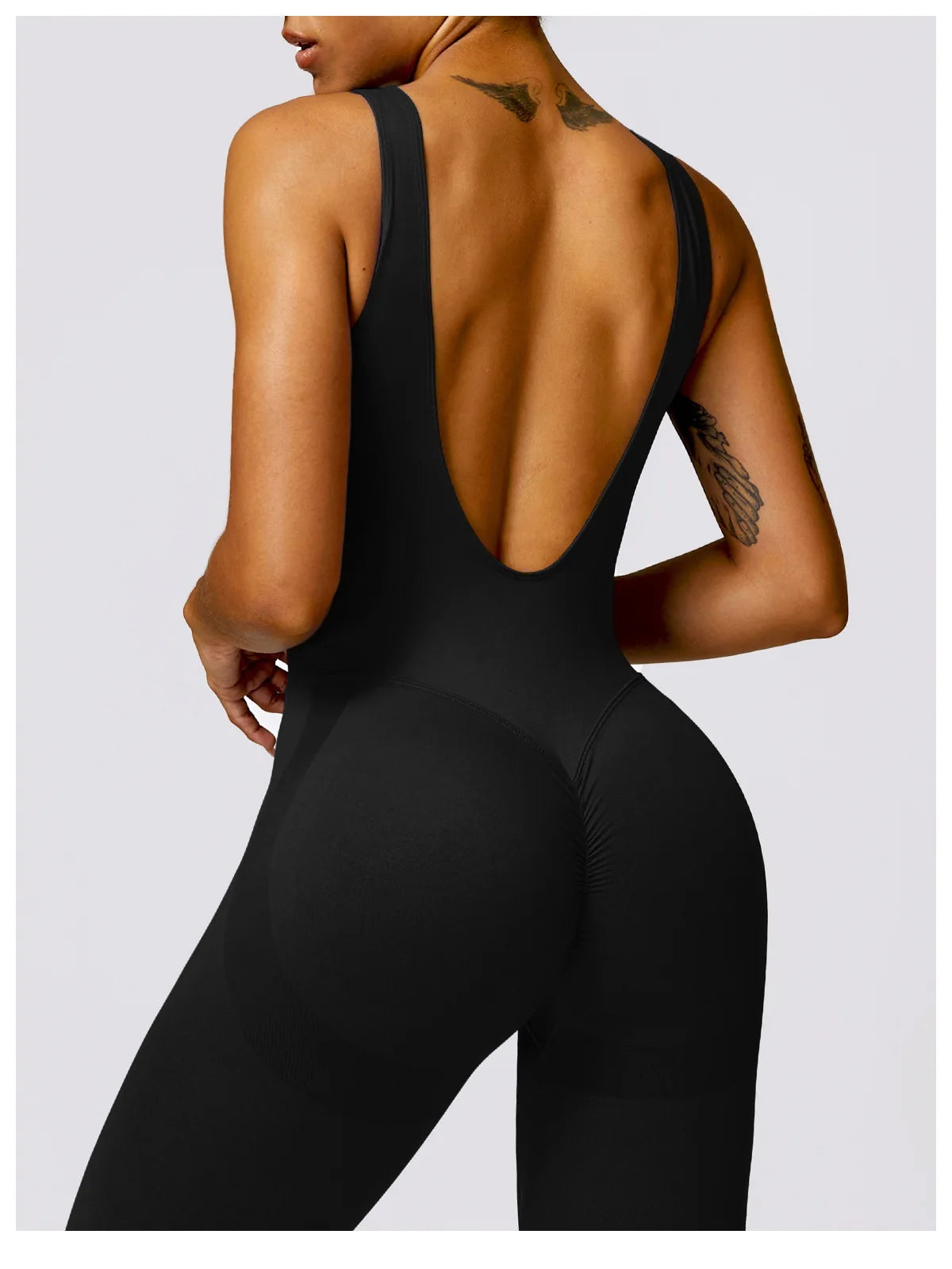 Low Back Yoga Jumpsuit