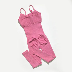 pink yoga jumpsuits