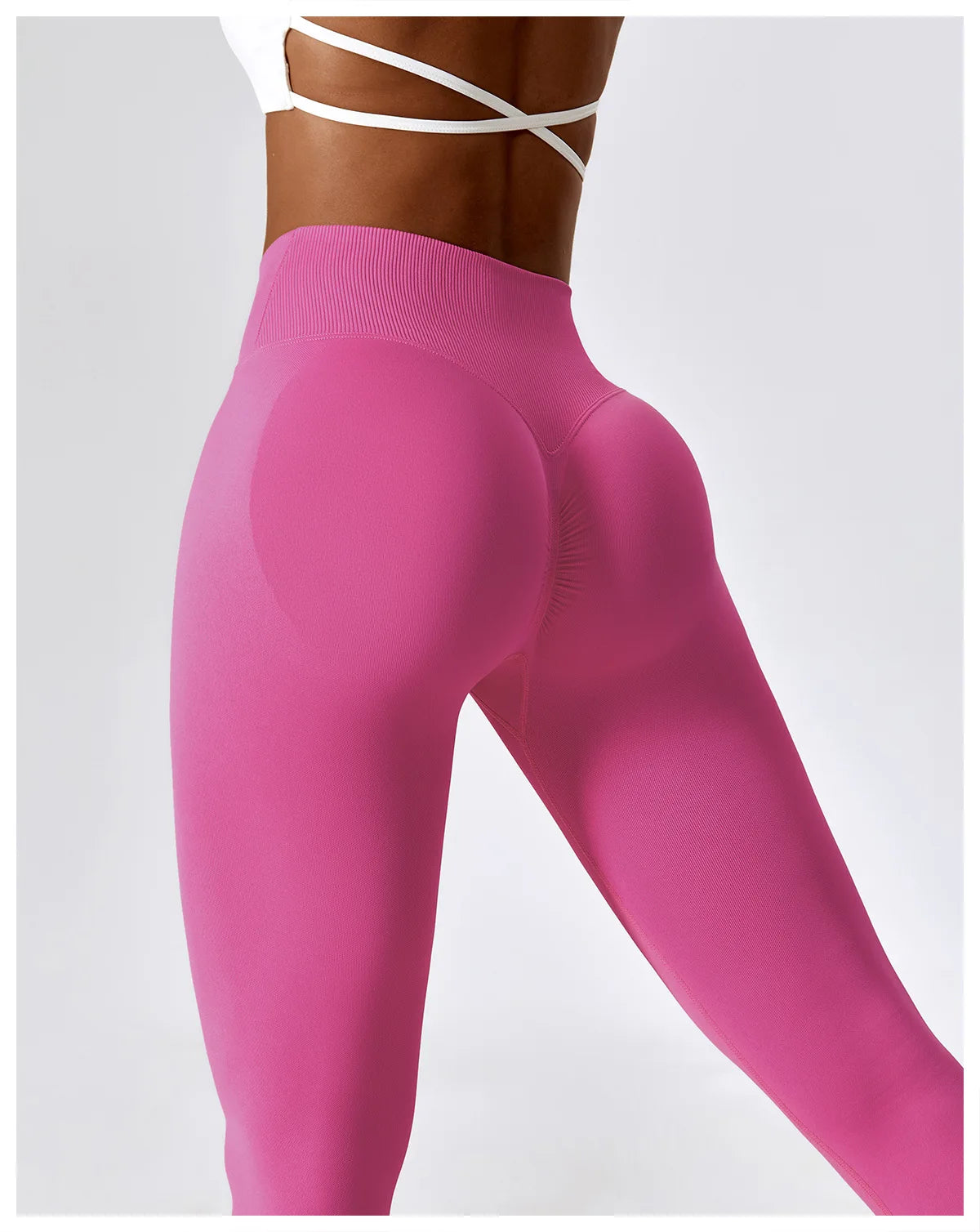 yoga leggings pink