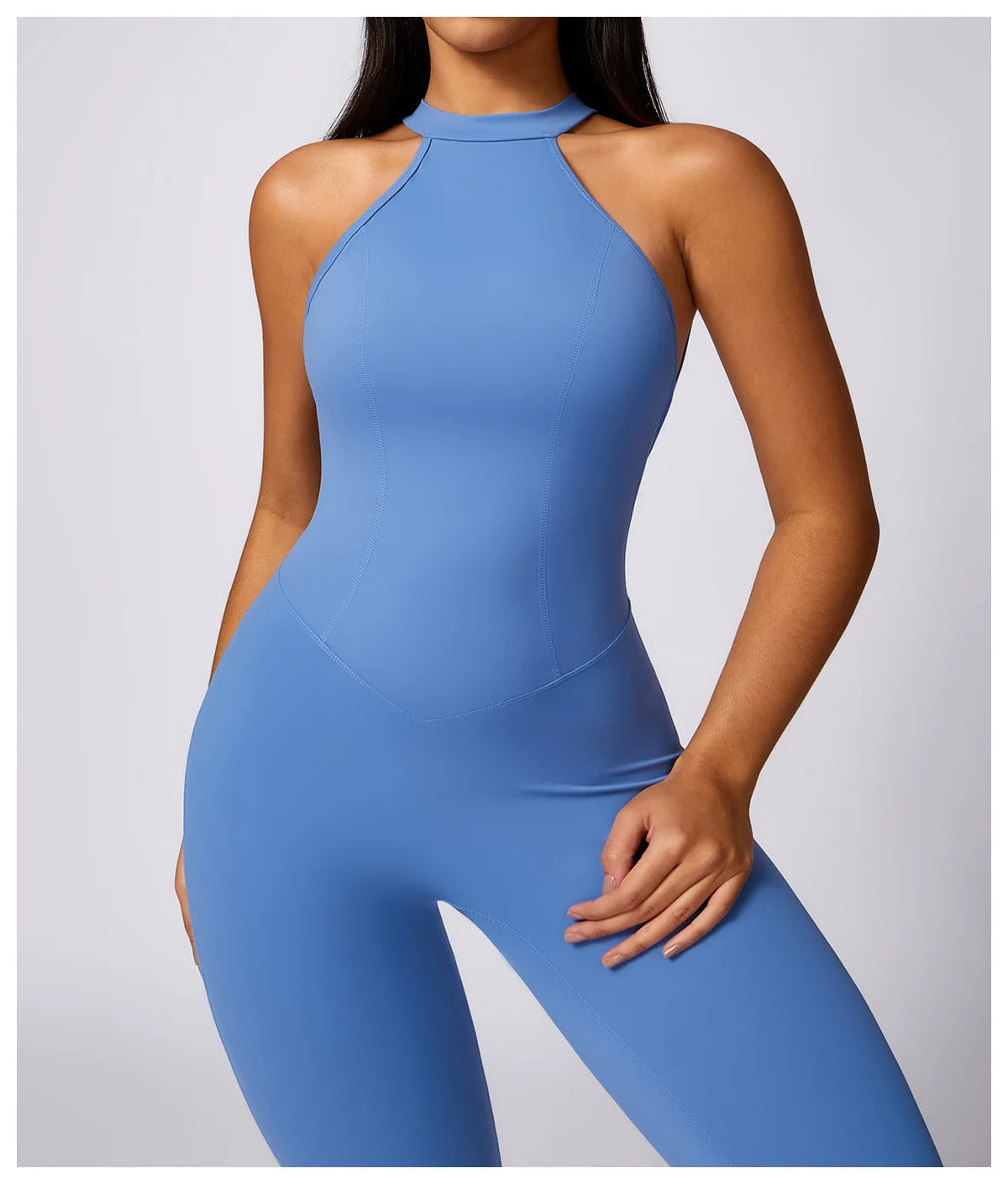 Backless Yoga Jumpsuit