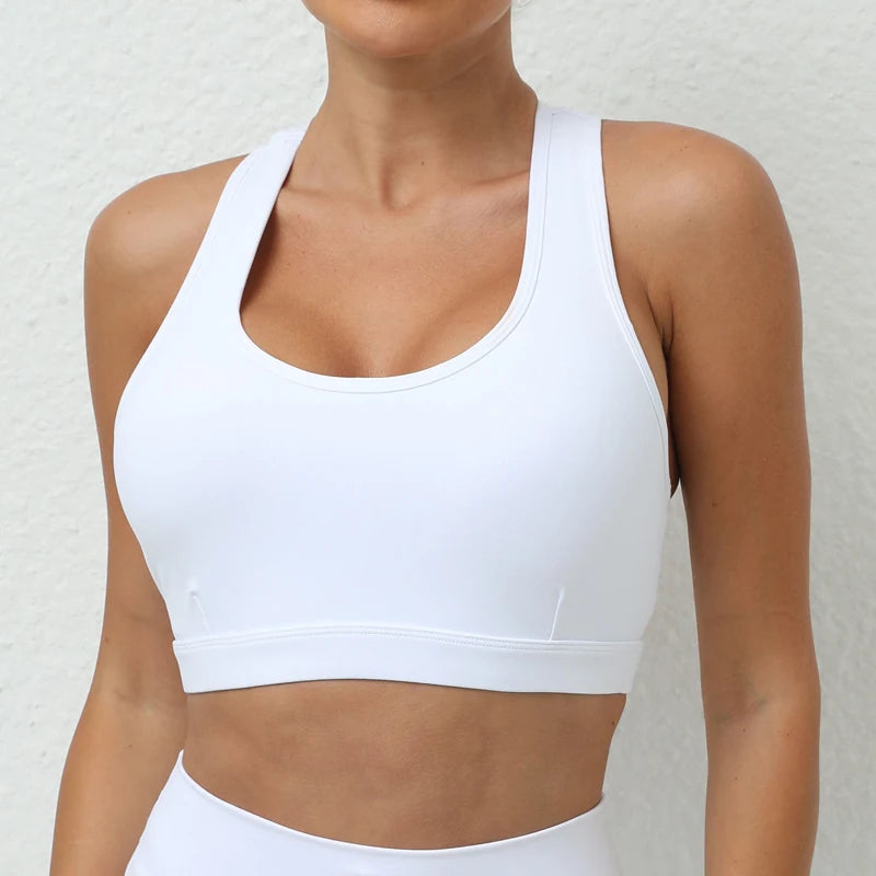 Pulled Straps Yoga Top