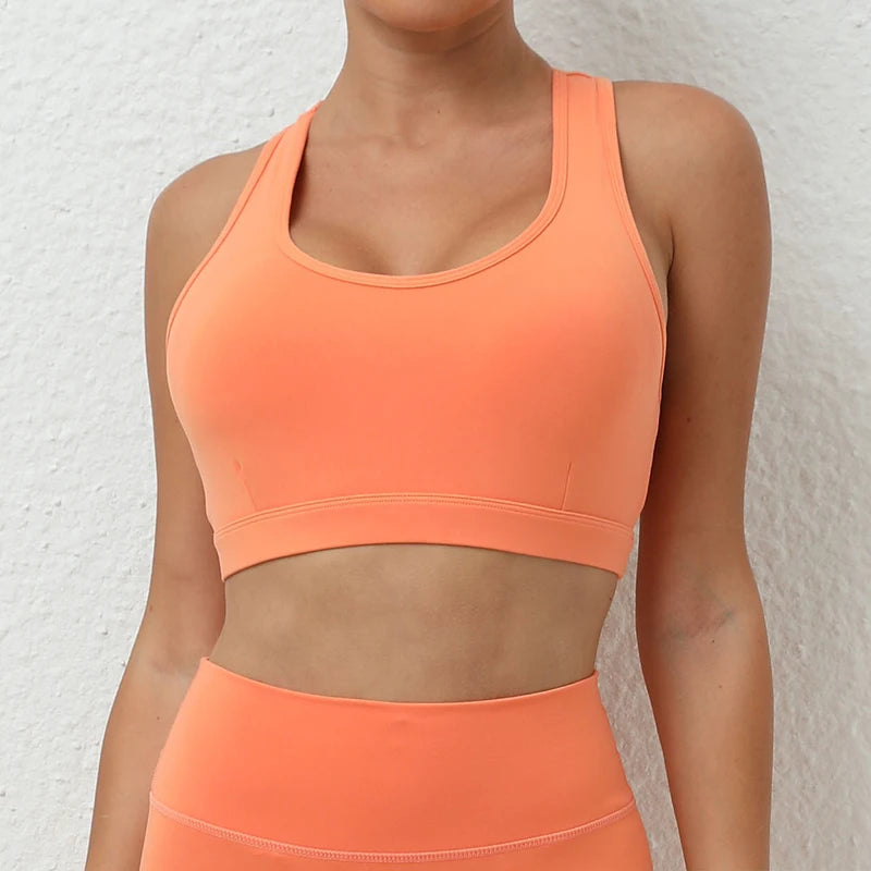 Pulled Straps Yoga Top