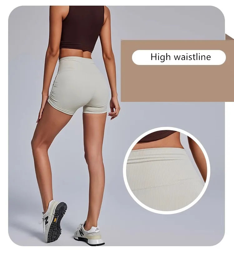 Side Fold Yoga Shorts