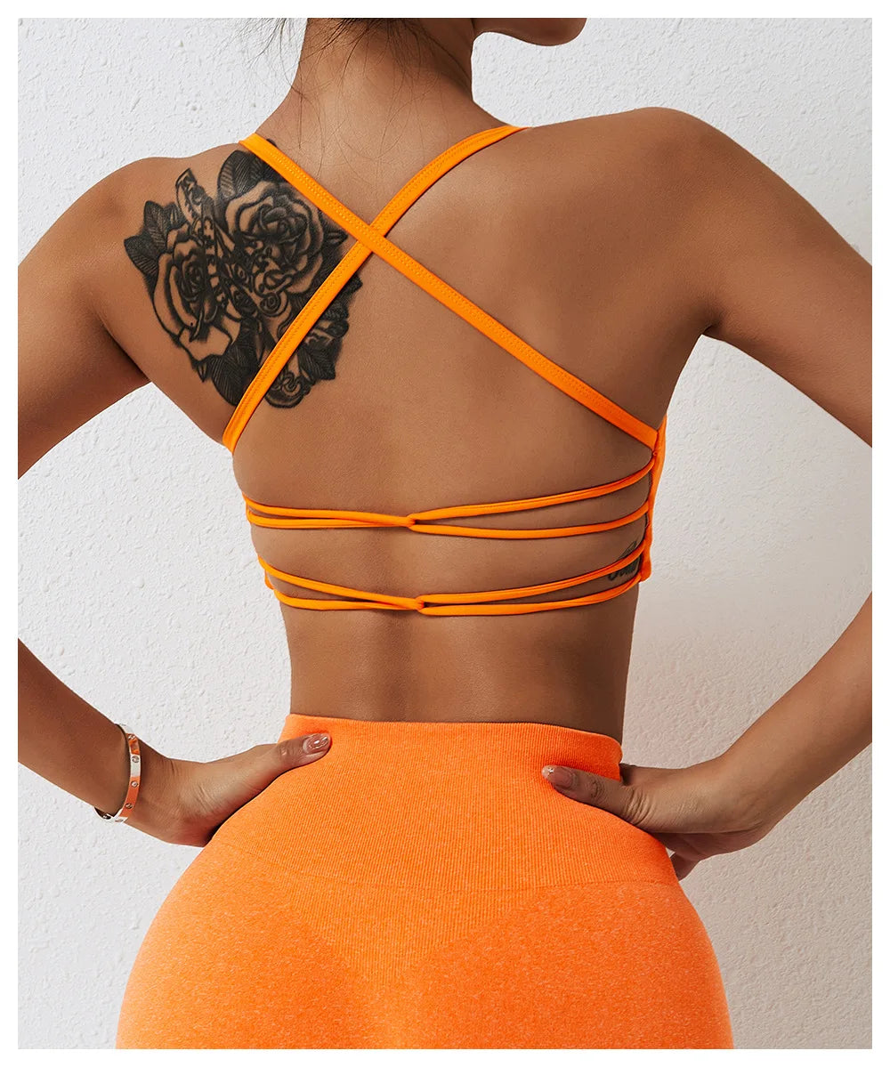 Strapped Back Yoga Top