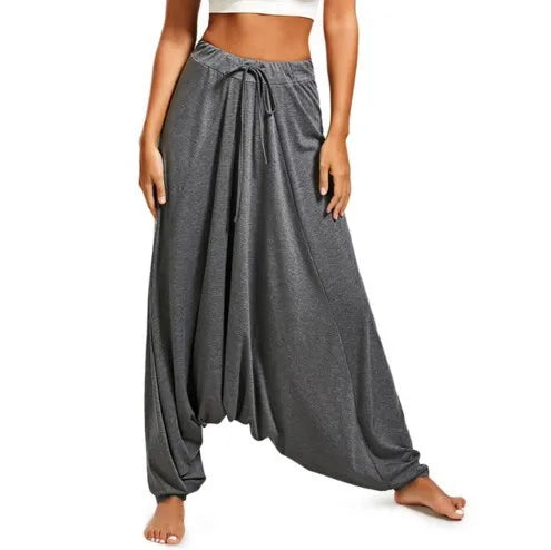 Drawstring Harem Pants