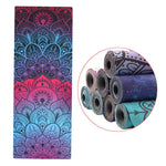 Natural Rubber Mandala Print Yoga Travel Mat