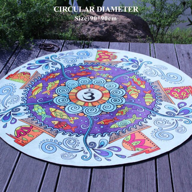 Ohm Mandala Meditation Mat