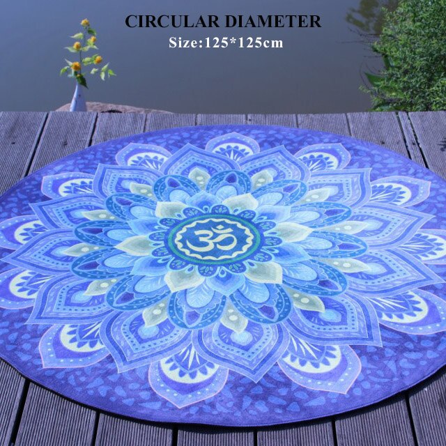 Ohm Mandala Meditation Mat