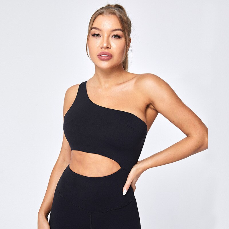 Pulled Straps yoga Jumpsuits