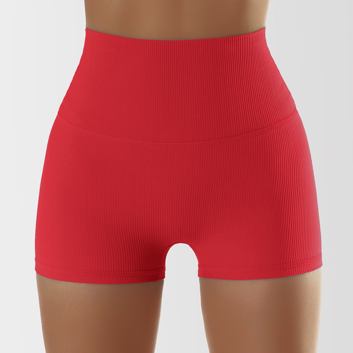 One Shoulder Strap Yoga Bra and Yoga Shorts