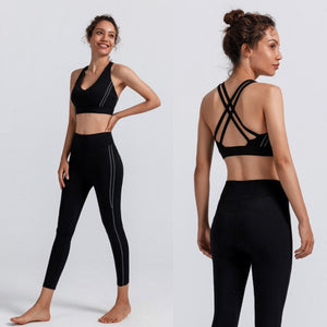 black yoga clothing
