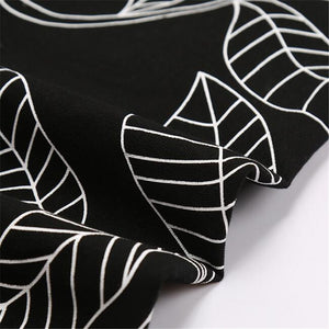 Leaf Print Yoga Mat Bag