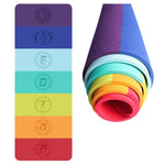 rainbow yoga mat