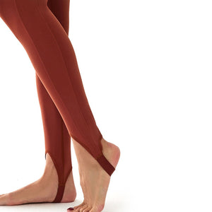 Halterneck Yoga Jumpsuit With Step Feet
