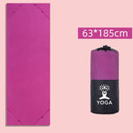 Solid Colour Yoga Mat Blanket